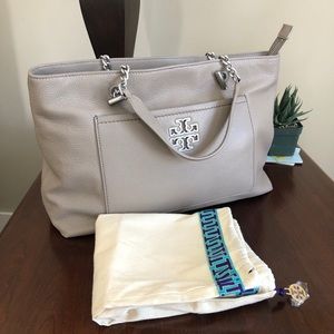 Tory Burch Gray handbag